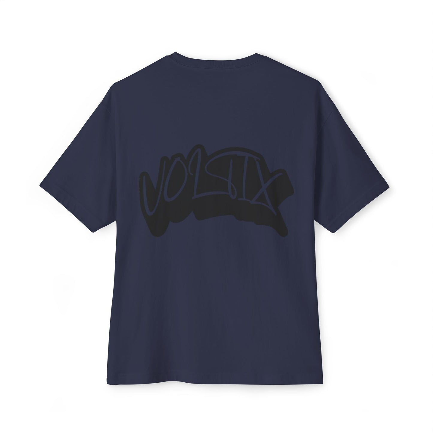 Trendy Voltix Unisex Oversized Boxy Tee with Urban Graffiti Design