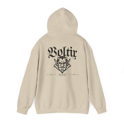 Unisex Hoodie with Voltix Devil Design - Cozy Streetwear for Bold Style