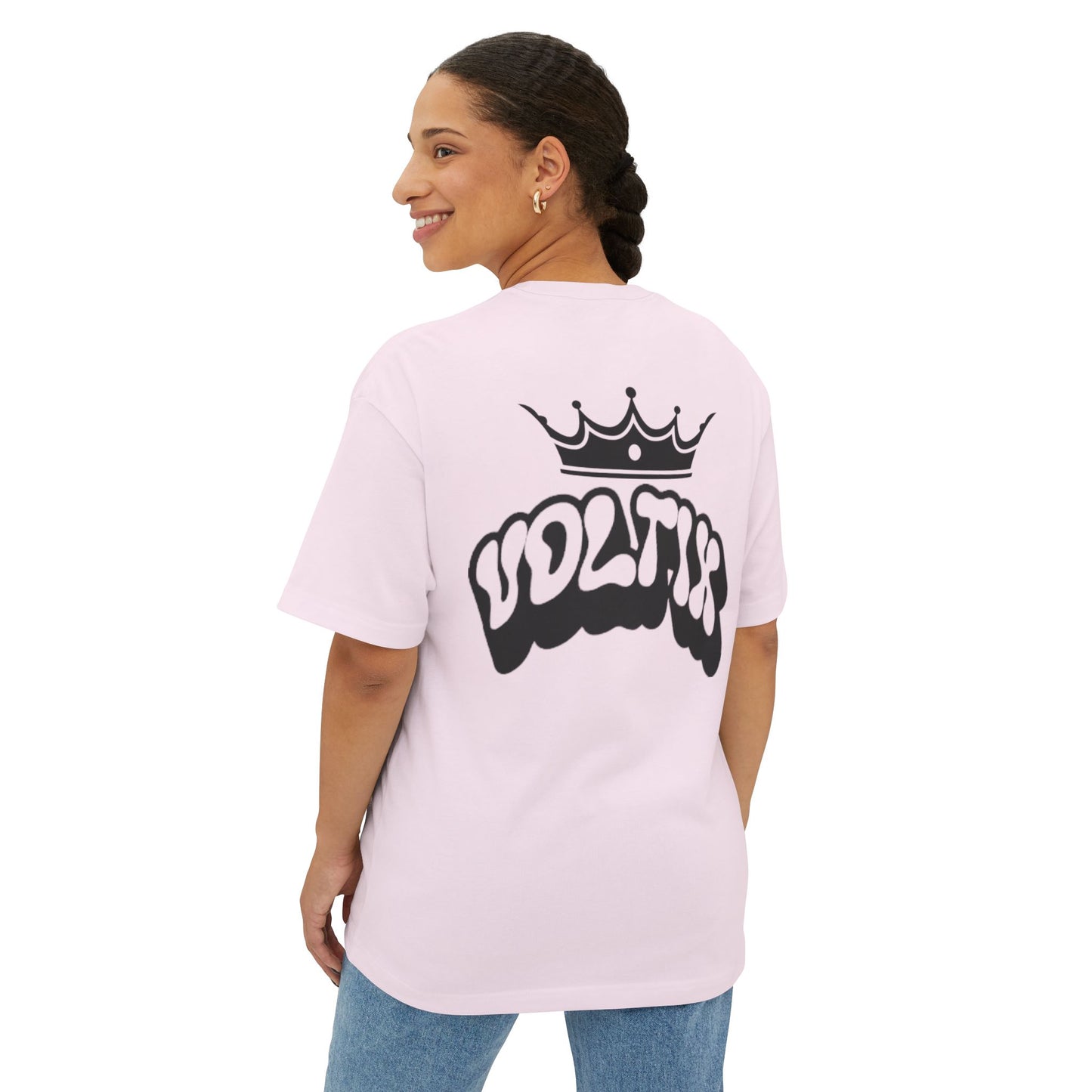 Unisex Oversized Boxy Tee - Stylish VOLTIX Graphic T-Shirt for Casual Wear Voltix.