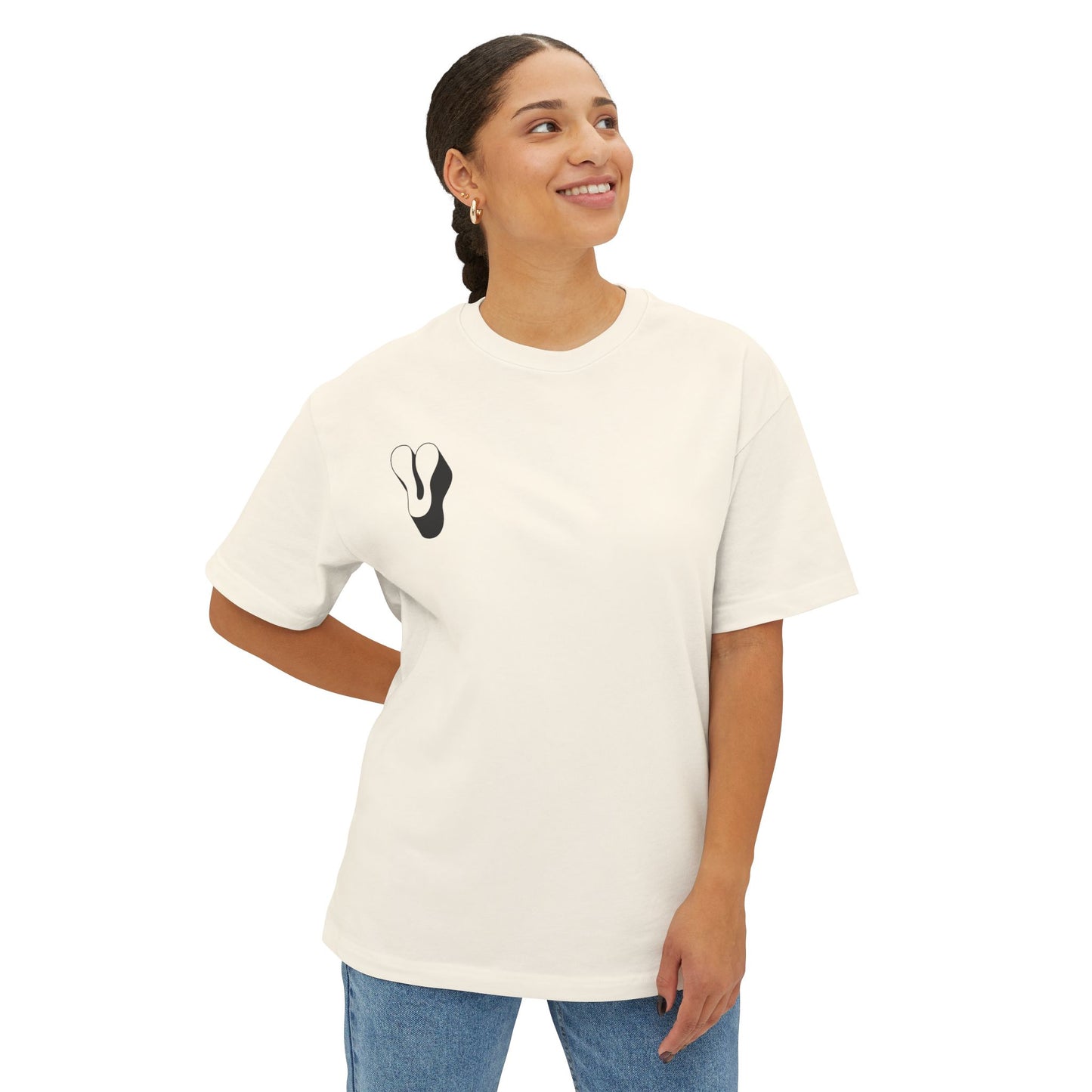 T-shirt unisexe surdimensionné - T-shirt graphique VOLTIX élégant pour une tenue décontractée Voltix. 