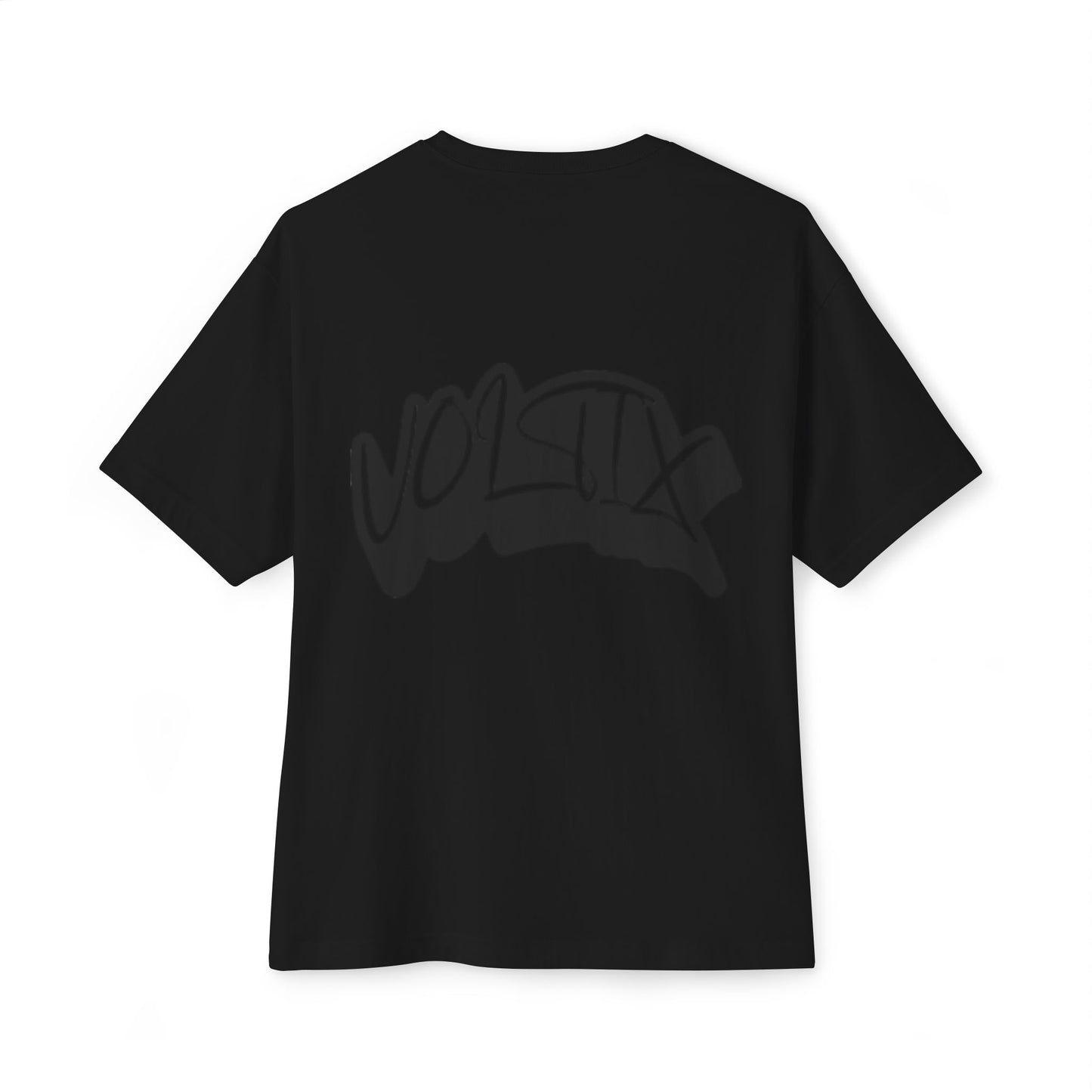 Trendy Voltix Unisex Oversized Boxy Tee with Urban Graffiti Design