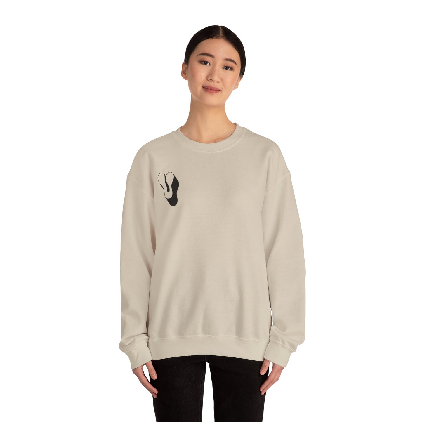 Unisex Heavy Blend™ Crewneck Sweatshirt - VOLTIX Graphic Design, Casual Comfort for Everyday Wear