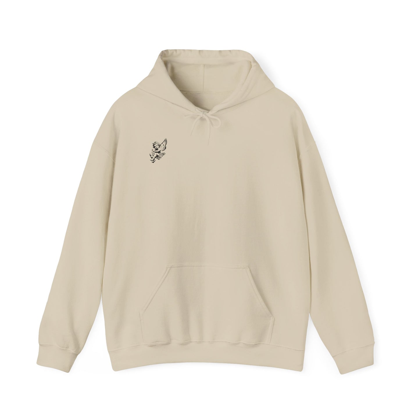 Copy of Casual Unisex Hoodie with Voltix Angel Graphic Design - Perfect for Everyday Wear