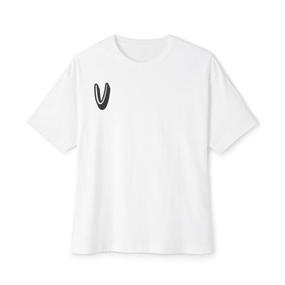 Trendy Voltix Unisex Oversized Boxy Tee with Urban Graffiti Design