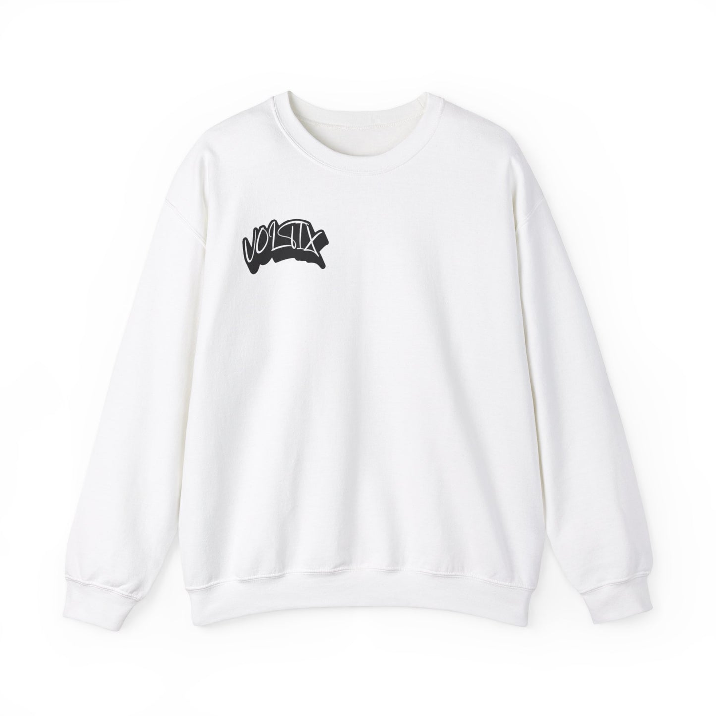 Crowned Comfort Crewneck Sweatshirt - Unisex Heavy Blend with Voltix Design