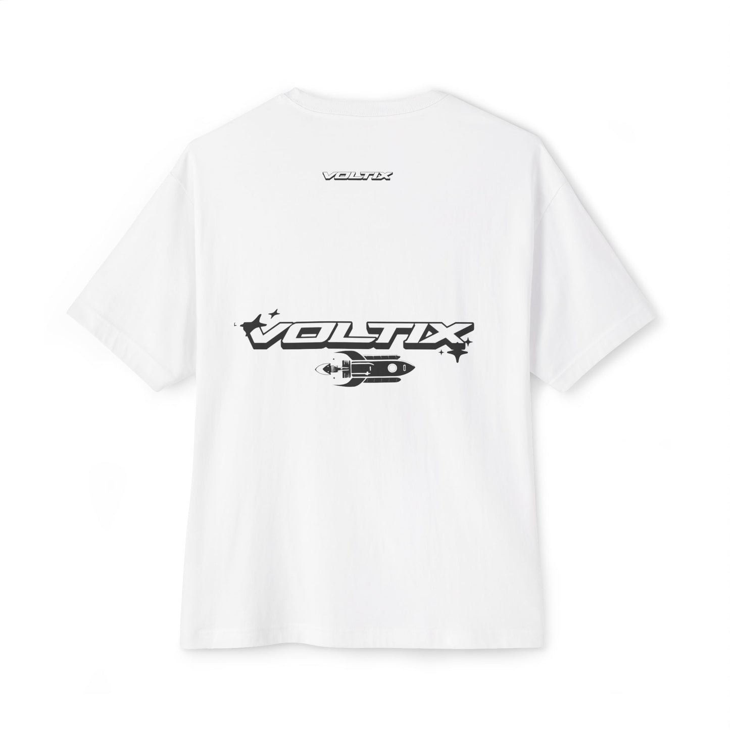 Unisex Oversized Boxy Tee - VOLTIX Graphic Tee for Casual Style