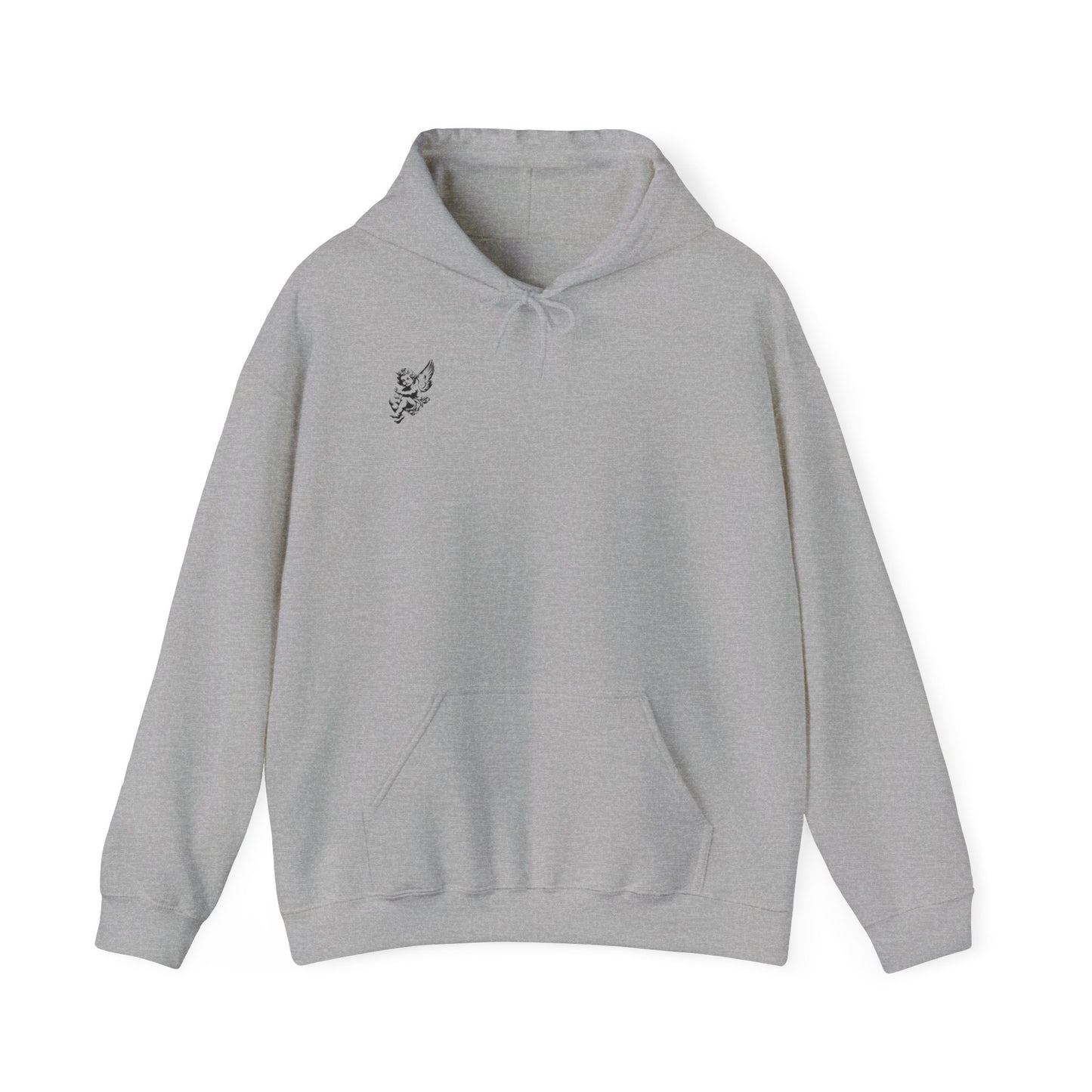 Copy of Casual Unisex Hoodie with Voltix Angel Graphic Design - Perfect for Everyday Wear