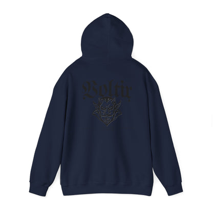 Unisex Hoodie with Voltix Devil Design - Cozy Streetwear for Bold Style