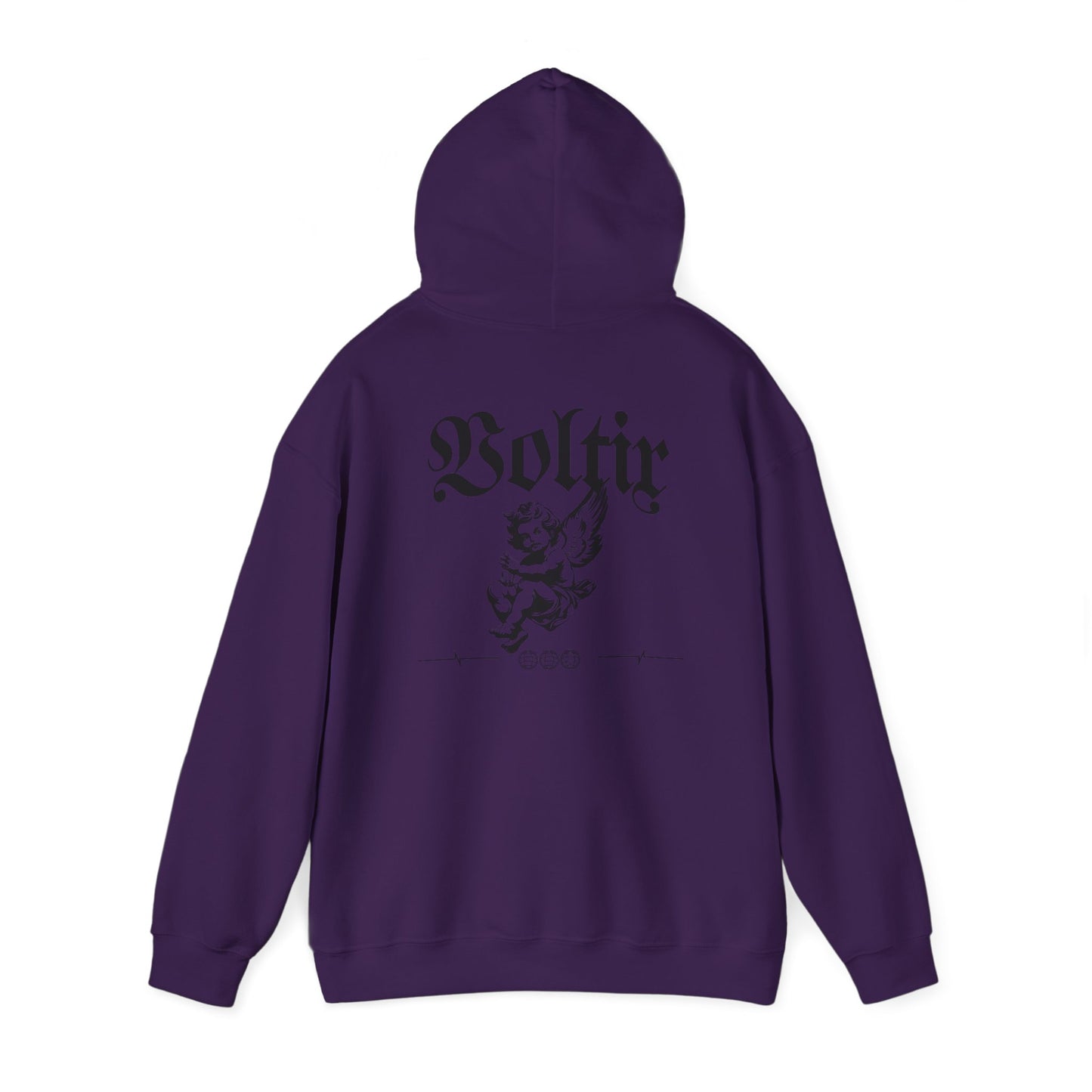 Copy of Casual Unisex Hoodie with Voltix Angel Graphic Design - Perfect for Everyday Wear