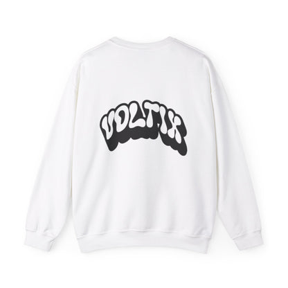 Unisex Heavy Blend™ Crewneck Sweatshirt - VOLTIX Graphic Design, Casual Comfort for Everyday Wear