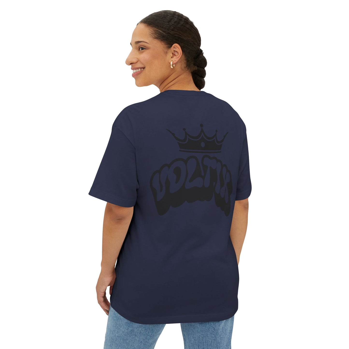 Unisex Oversized Boxy Tee - Stylish VOLTIX Graphic T-Shirt for Casual Wear Voltix.