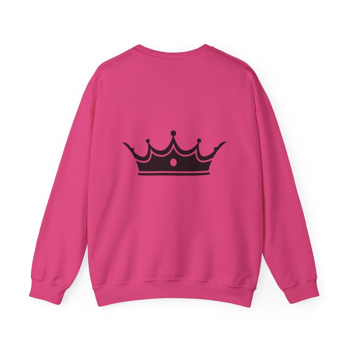 Crowned Comfort Crewneck Sweatshirt - Unisex Heavy Blend with Voltix Design