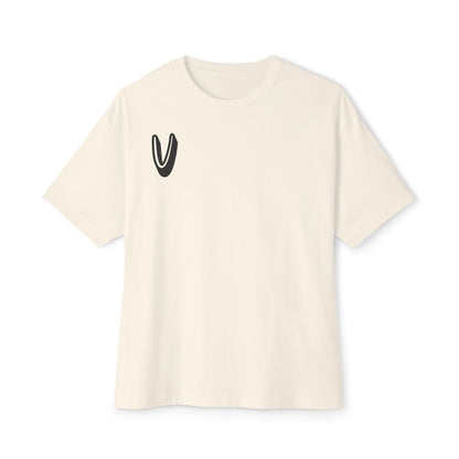 Trendy Voltix Unisex Oversized Boxy Tee with Urban Graffiti Design