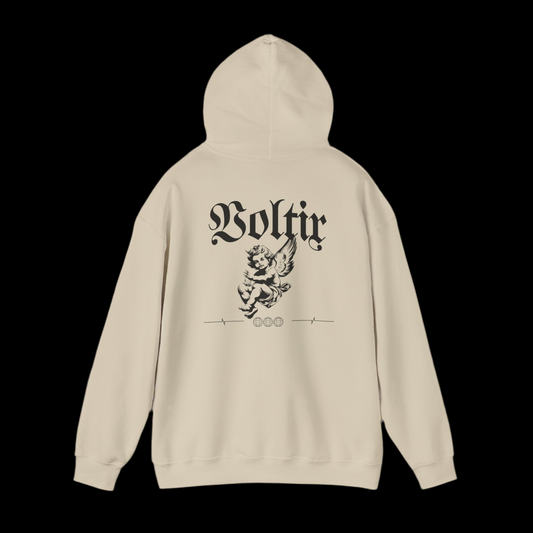 Copy of Casual Unisex Hoodie with Voltix Angel Graphic Design - Perfect for Everyday Wear